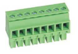 Schmid-M: Cable terminal block SM C09 0386 02 YOC plug-in, RM 3,81mm, 2-pole, - Schmid-M: Cable terminal block SM C09 0386 02 YOC plug-in, RM 3,81mm, 2-pole, green ~ WE 691366310002 ~ MCVW1,5 / 2-ST-3.81